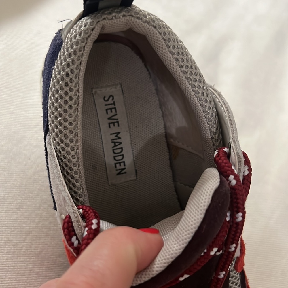Steve Madden Cliff Sneakers Womens 6M - Picture 7 of 8